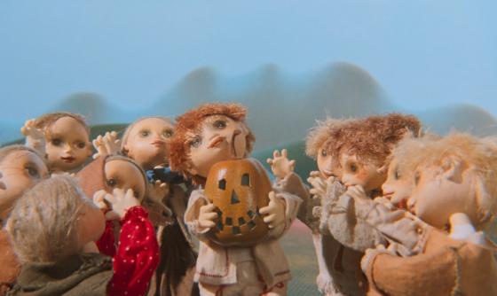 Scéna z filmu Maľovanky - spievanky: Jeseň