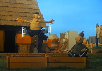 Scéna z filmu Pat a Mat: Korčule