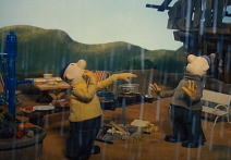 Scéna z filmu Pat a Mat: Dážď