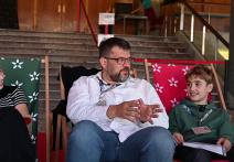 Scéna z filmu Junior Chats: Rozhovor s Petrom Kerekesom